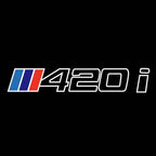 BMW  4 SERIES 420 i   LOGO PROJECTOT LIGHTS (quantity 1 = 1 sets/2 door lights) Nr.6024q53