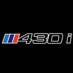 BMW  4 SERIES  430 i   LOGO PROJECTOT LIGHTS (quantity 1 = 1 sets/2 door lights) Nr.6024q54