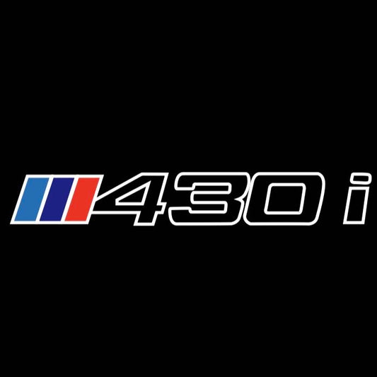 BMW  4 SERIES  430 i   LOGO PROJECTOT LIGHTS (quantity 1 = 1 sets/2 door lights) Nr.6024q54