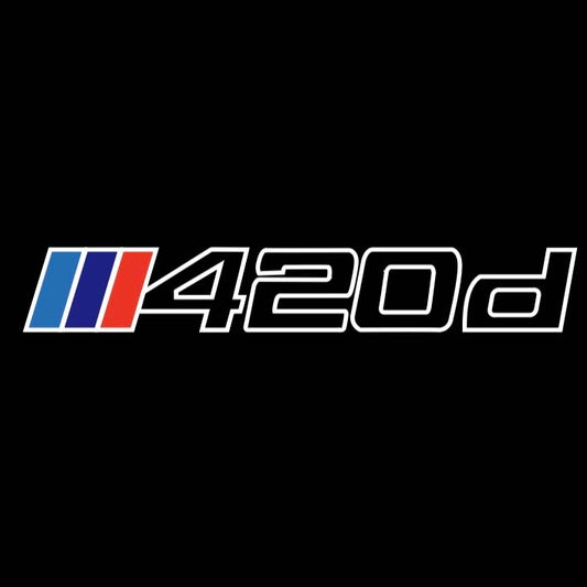 BMW  4 SERIES 420 d   LOGO PROJECTOT LIGHTS (quantity 1 = 1 sets/2 door lights) Nr.6024q56