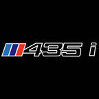 BMW 4  SERIES 435 i  LOGO PROJECTOT LIGHTS (quantity 1 = 1 sets/2 door lights) Nr.6024t35