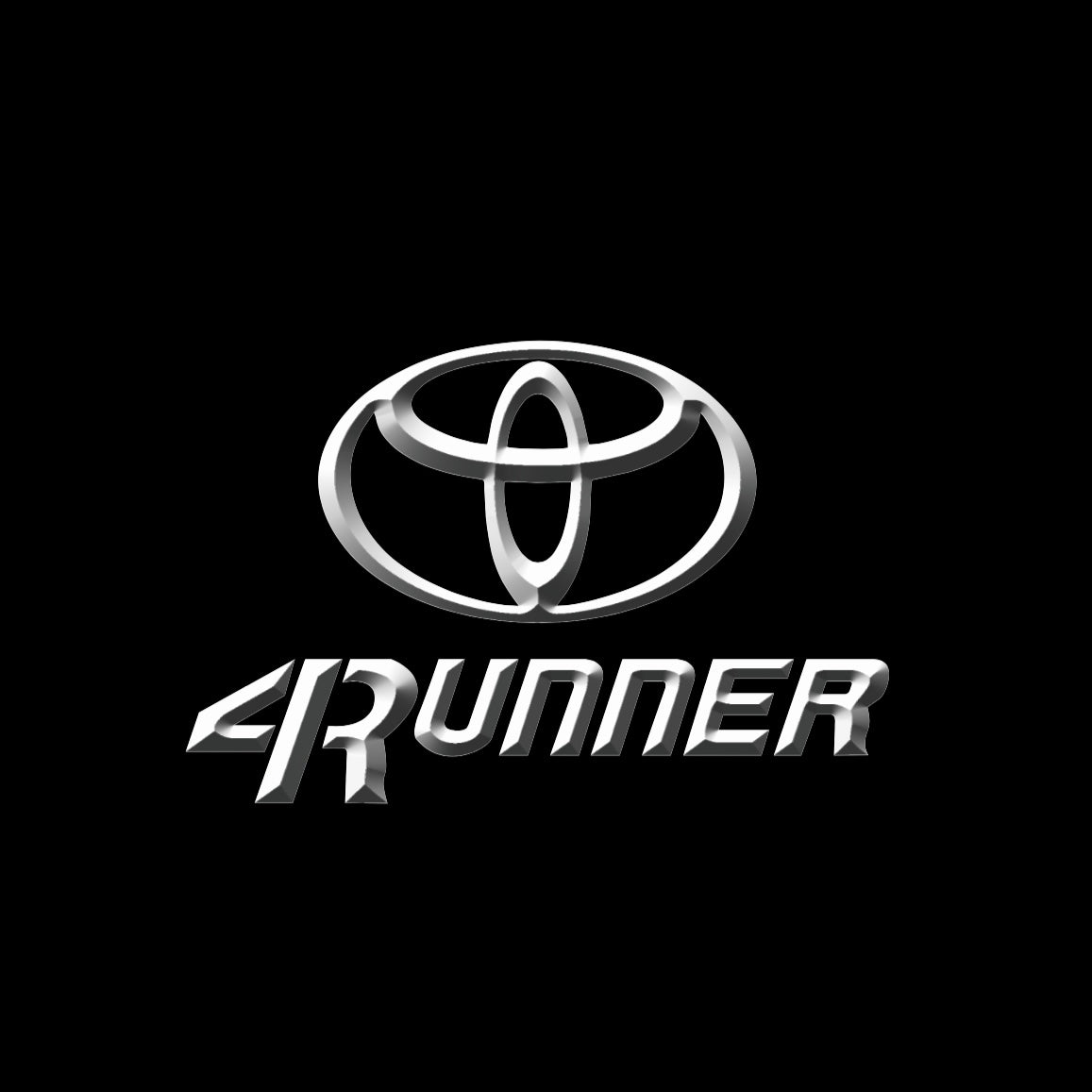 TOYOTA  4RUNNER LOGO PROJECROTR LIGHTS  (quantity 1 = 1 sets/2 door lights) Nr.0GP02