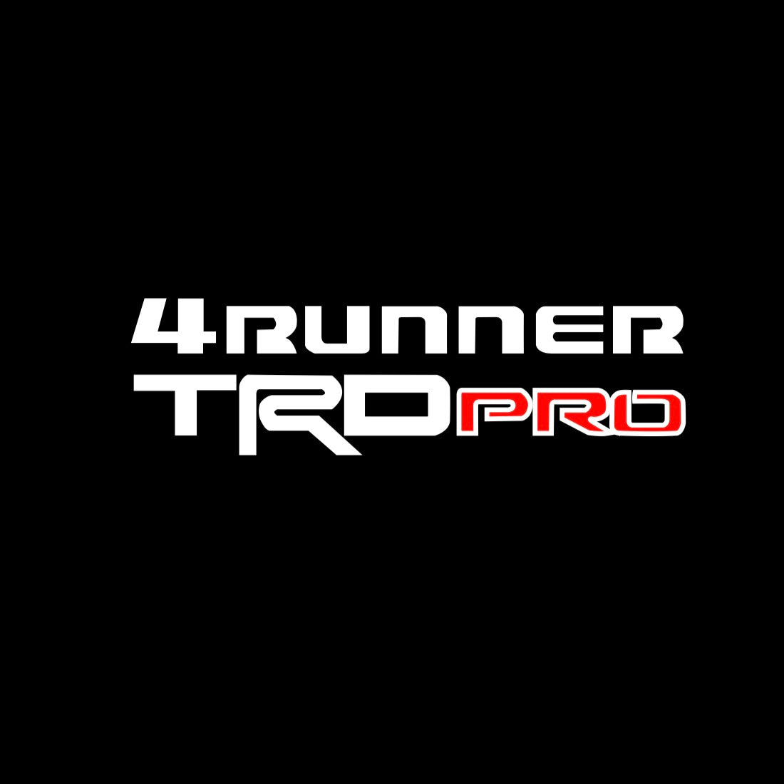 TOYOTA  4RUNNER  LOGO PROJECROTR LIGHTS  (quantity 1 = 1 sets/2 door lights) Nr.0GP04