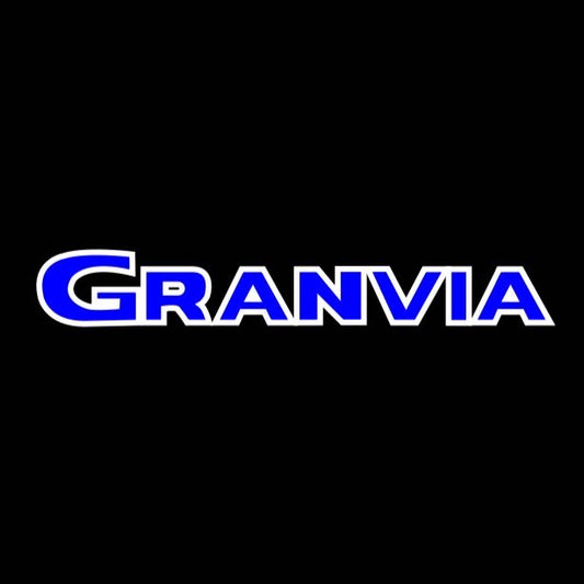 TOYOTA  GRANVIA  LOGO PROJECROTR LIGHTS  (quantity 1 = 1 sets/2 door lights) Nr.0GP36