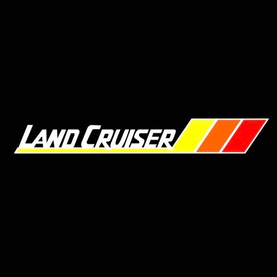 TOYOTA  LAND CRUISER   LOGO PROJECROTR LIGHTS  (quantity 1 = 1 sets/2 door lights) Nr.0G02
