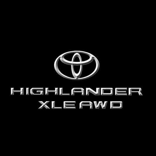 TOYOTA  HIGHLANDER LOGO PROJECROTR LIGHTS  (quantity 1 = 1 sets/2 door lights) Nr.0GP40