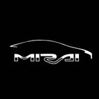 TOYOTA  MIRAI  LOGO PROJECROTR LIGHTS  (quantity 1 = 1 sets/2 door lights) Nr.0G10