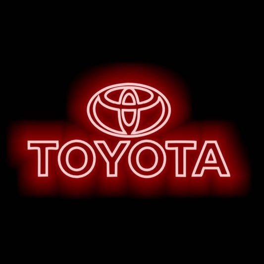 TOYOTA  ORIGINAL LOGO PROJECROTR LIGHTS  (quantity 1 = 1 sets/2 door lights) Nr.0G44