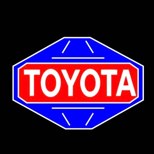 TOYOTA  ORIGINAL LOGO PROJECROTR LIGHTS  (quantity 1 = 1 sets/2 door lights) Nr.0G45