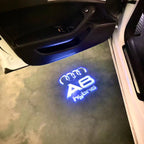 AUDI A8 LOGO PROJECTOT LIGHTS Nr.46B5(quantity 1 = 2 Logo Films /2 door lights）