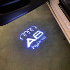 AUDI A8 LOGO PROJECTOT LIGHTS Nr.46B5(quantity 1 = 2 Logo Films /2 door lights）