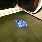 AUDI  A3 LOGO PROJECTOT LIGHTS  (quantity 1 = 2 Logo Films /2 door lights）Nr.12B104