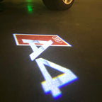 AUDI  A4 LOGO PROJECTOT LIGHTS  (quantity 1 = 2 Logo Films /2 door lights）Nr.12B91