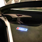AUDI    SQ8  LOGO PROJECTOT LIGHTS  (quantity 1 = 2 Logo Films /2 door lights）Nr.12B77