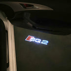 AUDI SQ2  LOGO PROJECTOT LIGHTS  (quantity 1 = 2 Logo Films /2 door lights）Nr.12B67