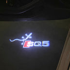 AUDI  SQ5   LOGO PROJECTOT LIGHTS  (quantity 1 = 2 Logo Films /2 door lights）Nr.12B68