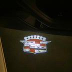 CADILLAC ORIGINAL LOGO PROJECTOT LIGHTS Nr.9750 (quantity 1 = 2 Logo Films /2 door lights）