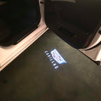 CADILLAC ORIGINAL LOGO PROJECTOT LIGHTS Nr.9775 (quantity 1 = 2 Logo Films /2 door lights）