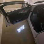 CADILLAC CT6 LOGO PROJECTOT LIGHTS Nr.9762 (quantity 1 = 2 Logo Films /2 door lights）