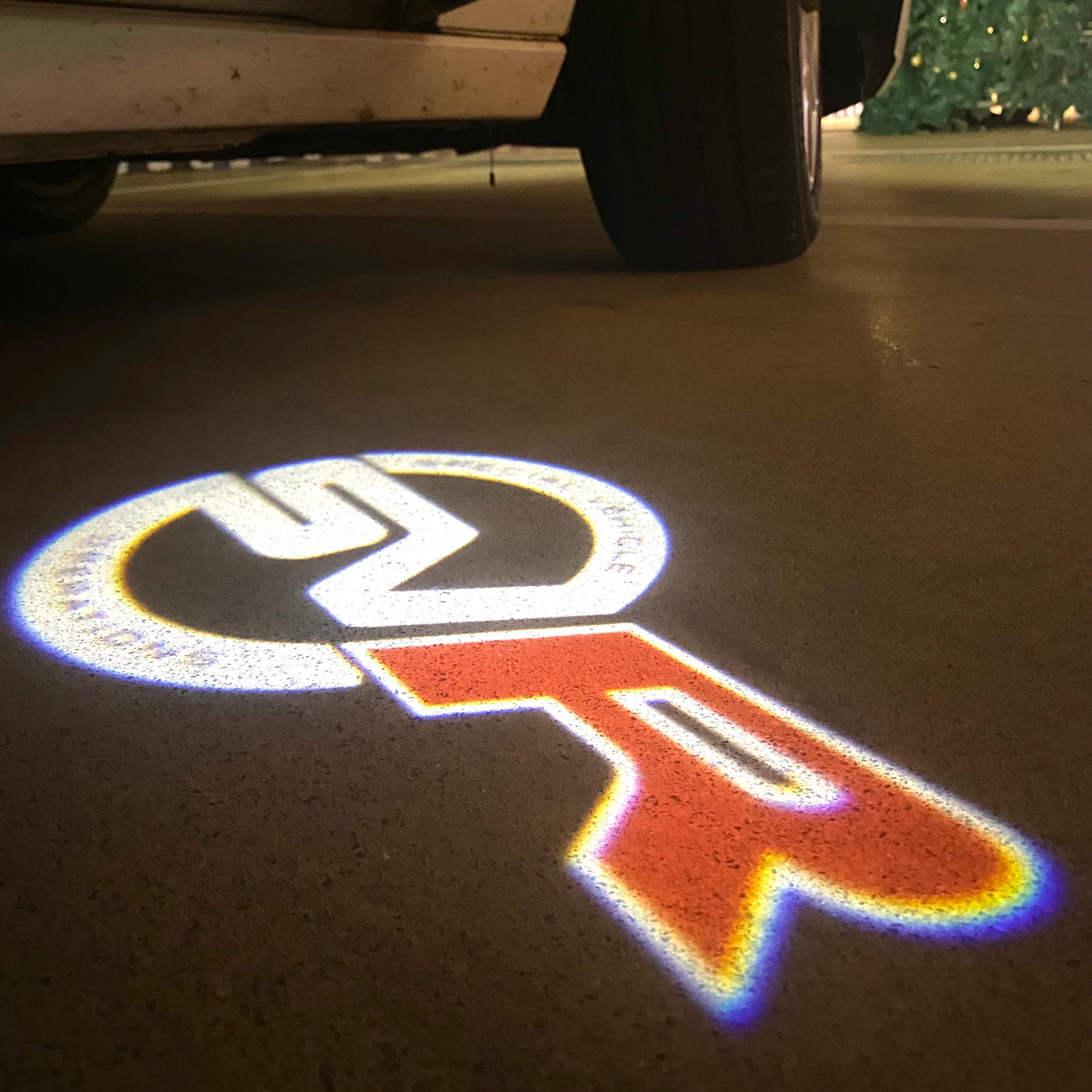 JAGUAR SV R LOGO PROJECROTR LIGHTS Nr.75  (quantity 1 = 1 sets/2 door lights)