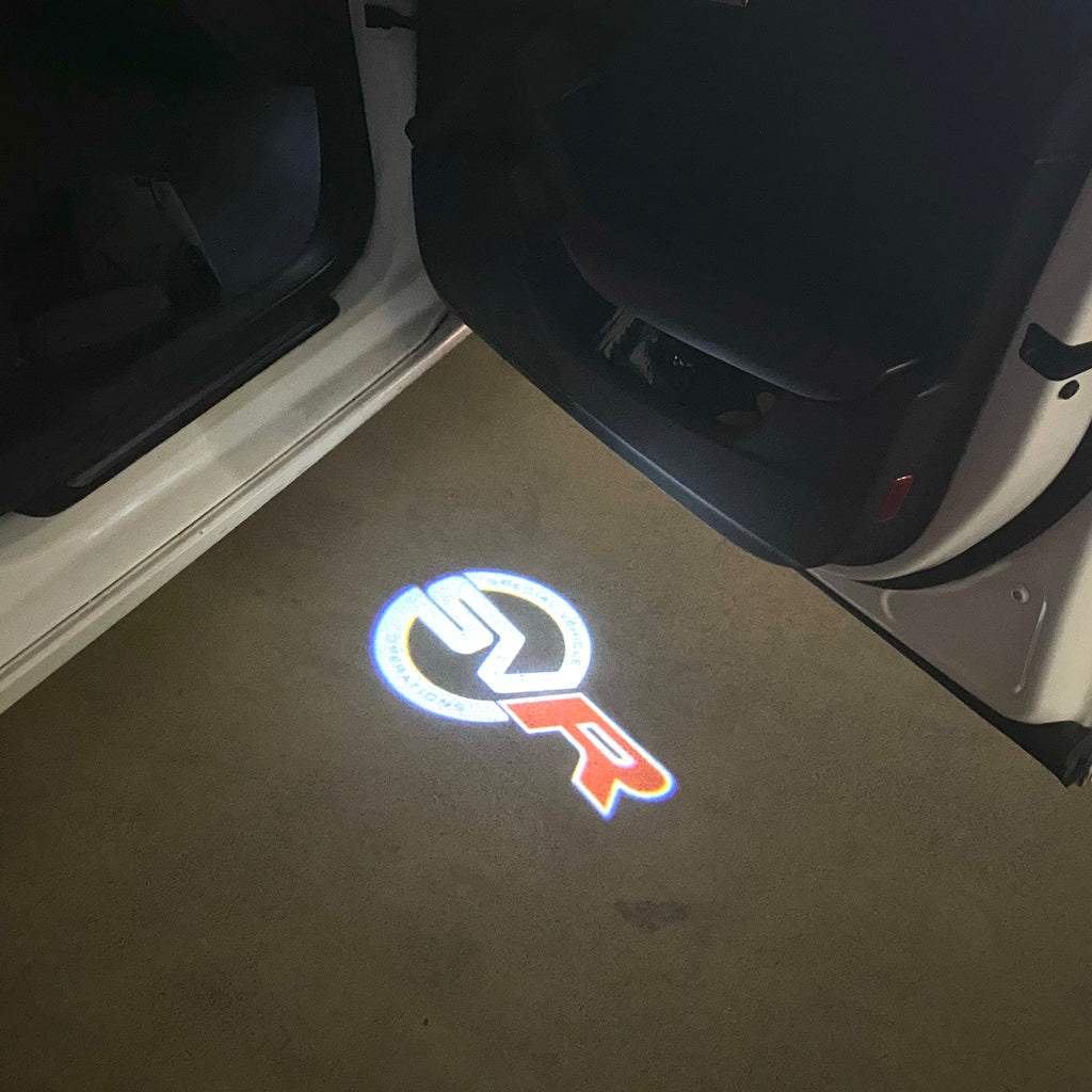 JAGUAR SV R LOGO PROJECROTR LIGHTS Nr.75  (quantity 1 = 1 sets/2 door lights)