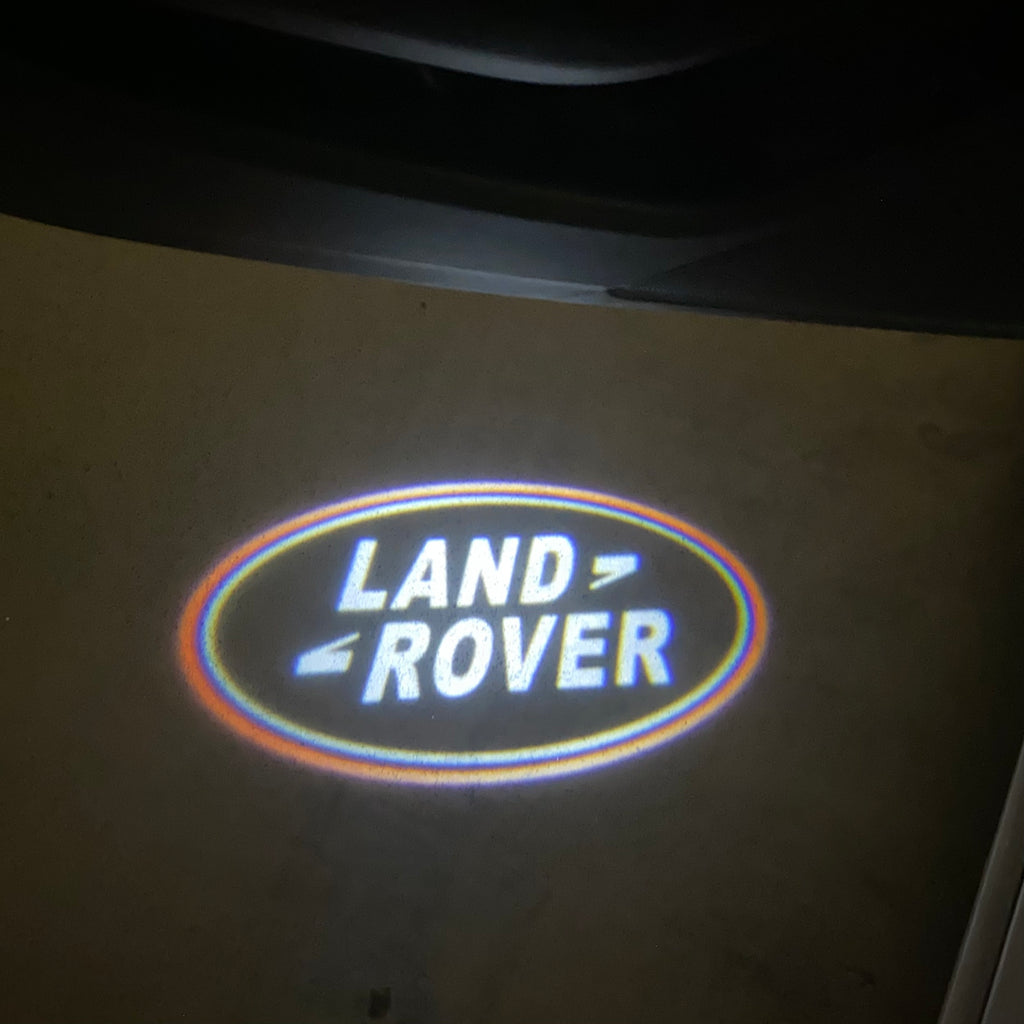 Land Rover  ORIGINAL  LOGO PROJECROTR LIGHTS Nr.1143 (quantity 1 = 1 sets/2 door lights)