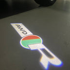 JAGUAR AWD R LOGO PROJECROTR LIGHTS Nr.68  (quantity 1 = 1 sets/2 door lights)