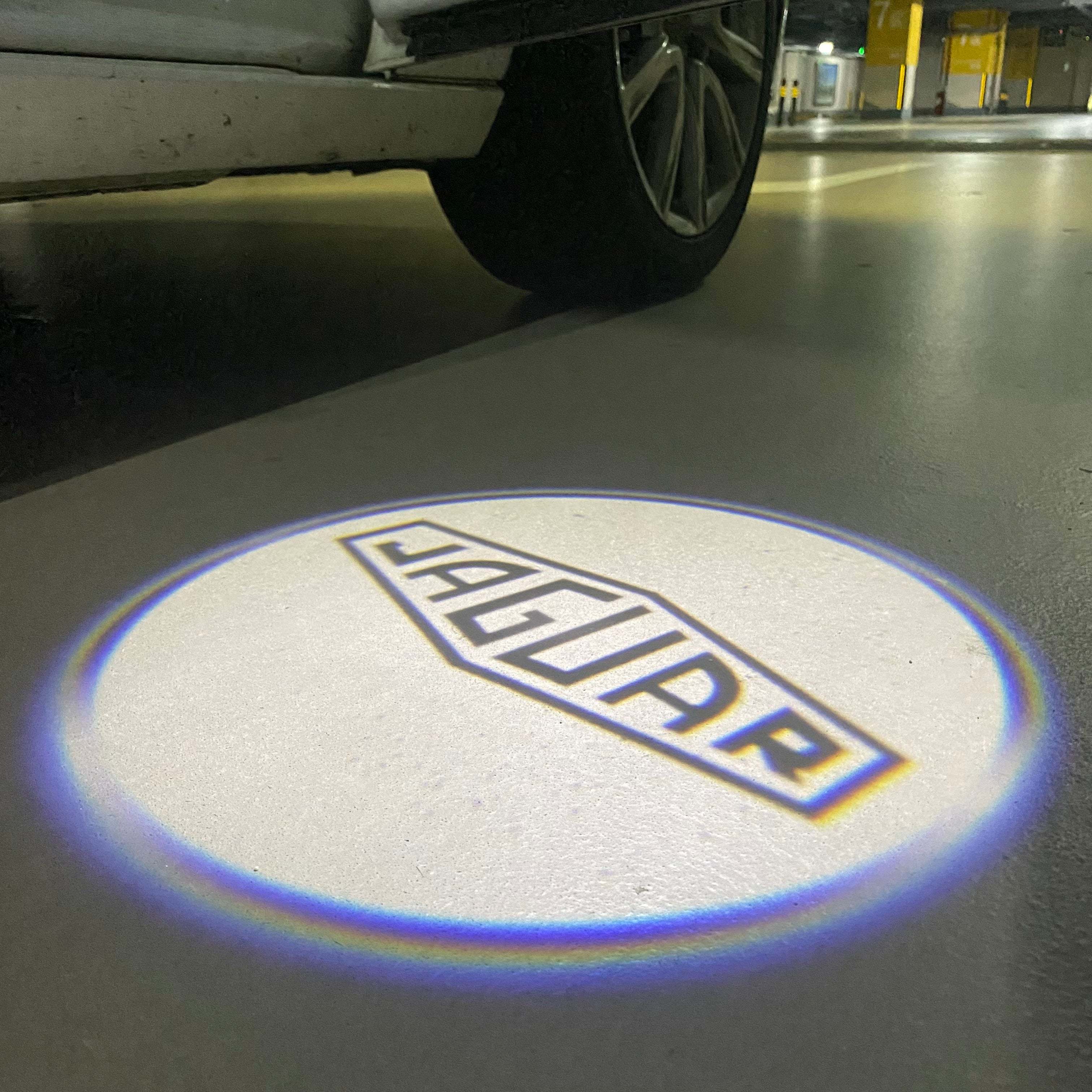 JAGUAR Original LOGO PROJECROTR LIGHTS Nr.11 (quantity 1 = 1 sets/2 door lights)