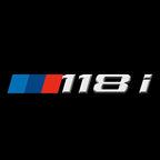 LUCES DE PROYECTOR DEL LOGOTIPO BMW M3 Nr.24 (cantidad 1 = 1 juegos / 2 luces de puerta)