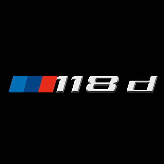 BMW 1 SERIES  118   LOGO PROJECTOT LIGHTS (quantity 1 = 1 sets/2 door lights) Nr.6024q13