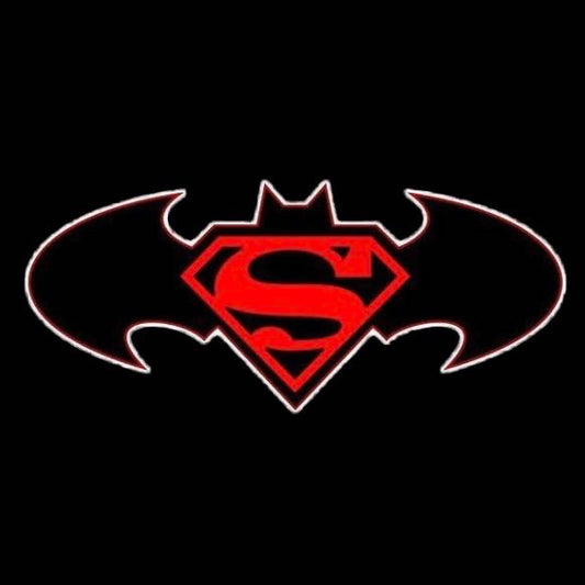Batman Logo door lights Nr.242  (quantity 1 = 2 Logo Films /2 door lights）DC Heroes Logo