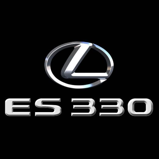 LEXUS ES 330 LOGO PROJECROTR LIGHTS (quantity 1 = 1 sets/2 door lights)Nr.01a85