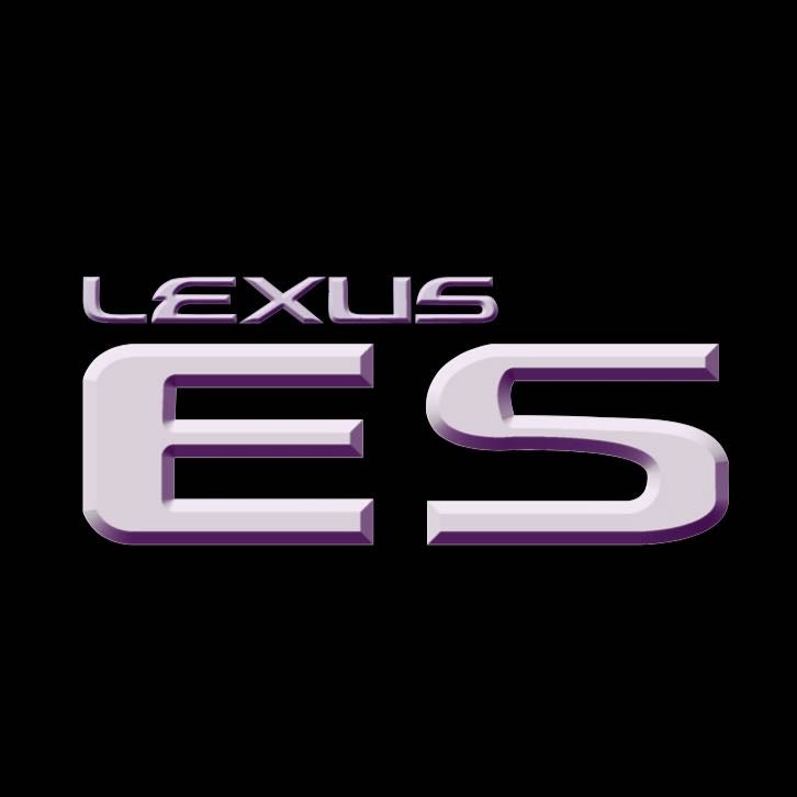 LEXUS ES LOGO PROJECROTR LIGHTS (quantity 1 = 1 sets/2 door lights)Nr.01a80