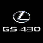 LEXUS  GS 430 LOGO PROJECROTR LIGHTS (quantity 1 = 1 sets/2 door lights)Nr.01a72