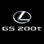 LEXUS GS 200t LOGO PROJECROTR LIGHTS (quantity 1 = 1 sets/2 door lights)Nr.01a75