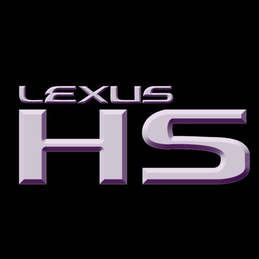 LEXUS HS  LOGO PROJECROTR LIGHTS (quantity 1 = 1 sets/2 door lights)Nr.01a65
