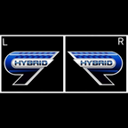 LEXUS LOGO PROJECROTR LIGHTS Nr.01 (quantità 1 = 1 set / 2 luci porta)