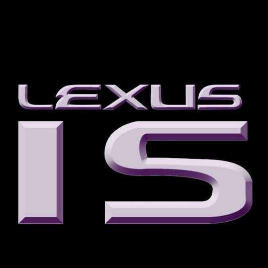 LEXUS   IS  LOGO PROJECROTR LIGHTS (quantity 1 = 1 sets/2 door lights)Nr.01a53