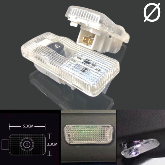 CITROËN Original   LOGO PROJECTOT LIGHTS (quantity 1 = 1 sets/2 door lights) Nr.6024q0t0158