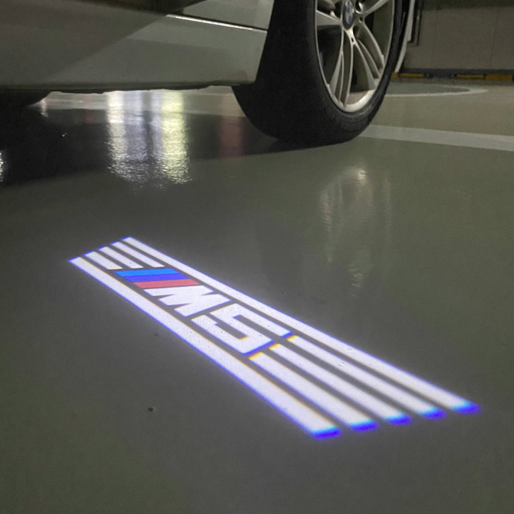 BMW 5 SERIES M5 LOGO PROJECTOT LIGHTS (quantity 1 = 1 sets/2 door lights) Nr.6024q67
