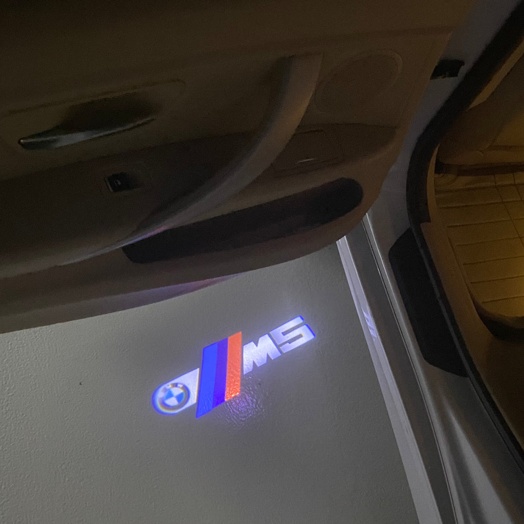 BMW  5 SERIES M5  LOGO PROJECTOT LIGHTS (quantity 1 = 1 sets/2 door lights) Nr.6024q65