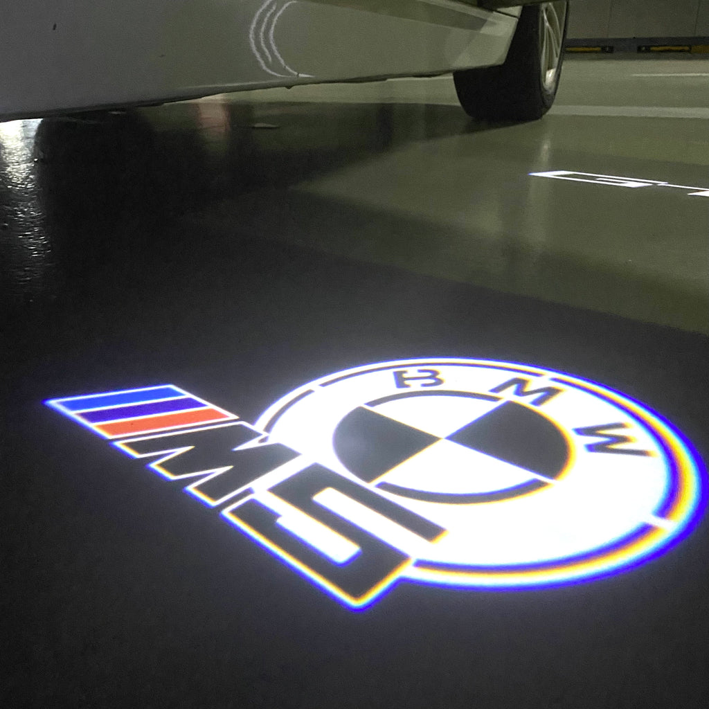 BMW  5 SERIES M5 LOGO PROJECTOT LIGHTS (quantity 1 = 1 sets/2 door lights) Nr.6024q66