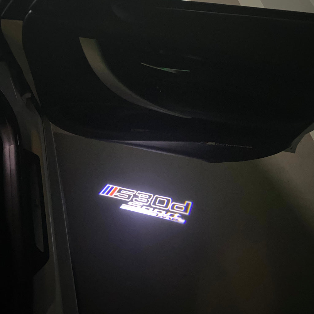 BMW 5 SERIES 530 d  LOGO PROJECTOT LIGHTS (quantity 1 = 1 sets/2 door lights) Nr.6024q61
