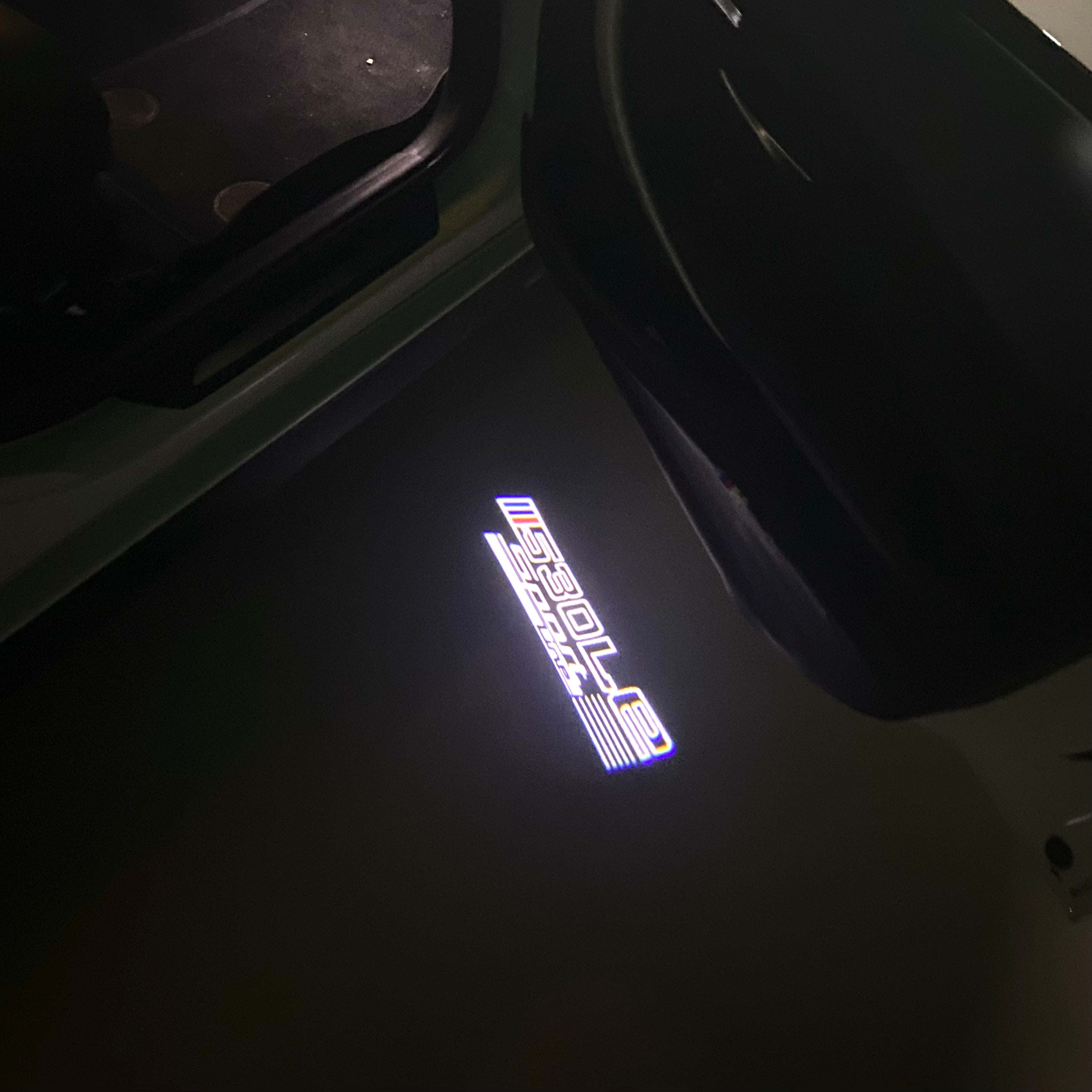 BMW  5 SERIES 530 Le LOGO PROJECTOT LIGHTS (quantity 1 = 1 sets/2 door lights) Nr.6024q62
