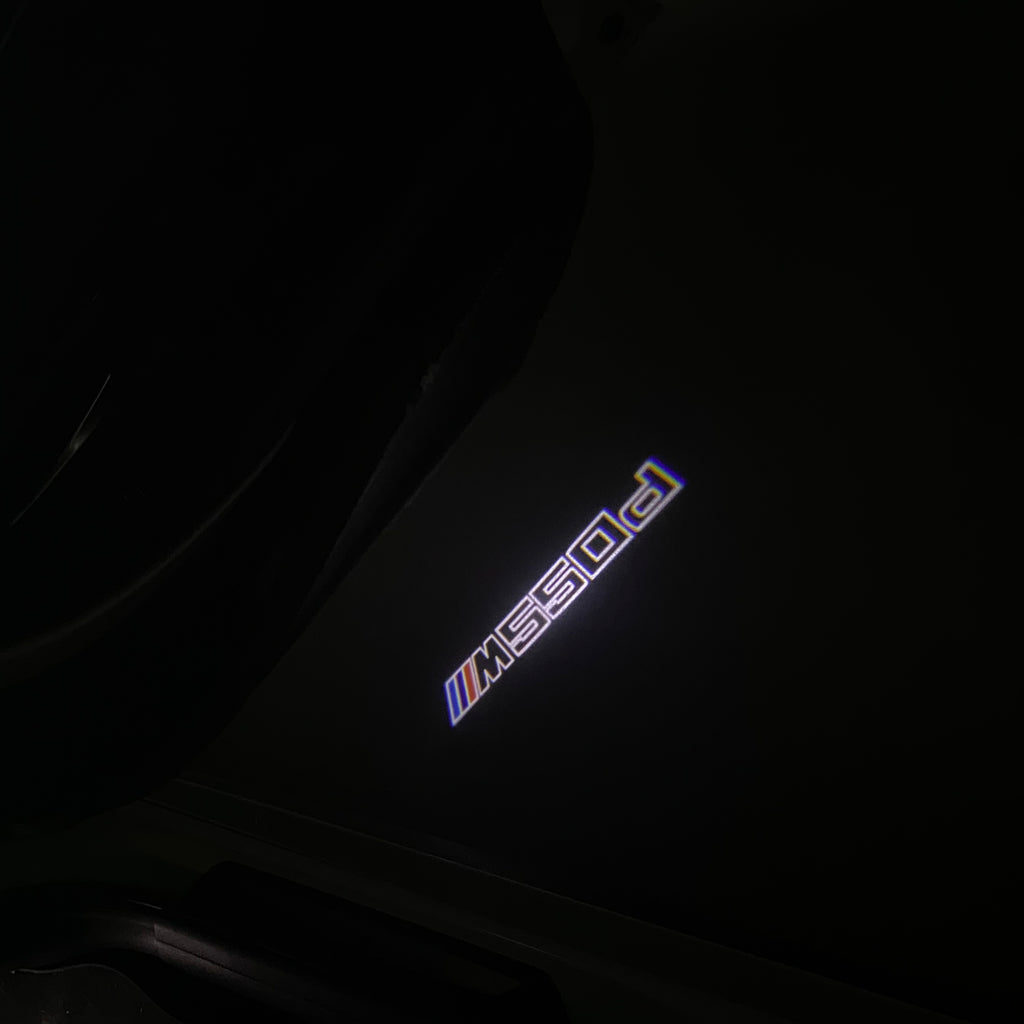 BMW 5 SERIES M550 d  LOGO PROJECTOT LIGHTS (quantity 1 = 1 sets/2 door lights) Nr.6024q57