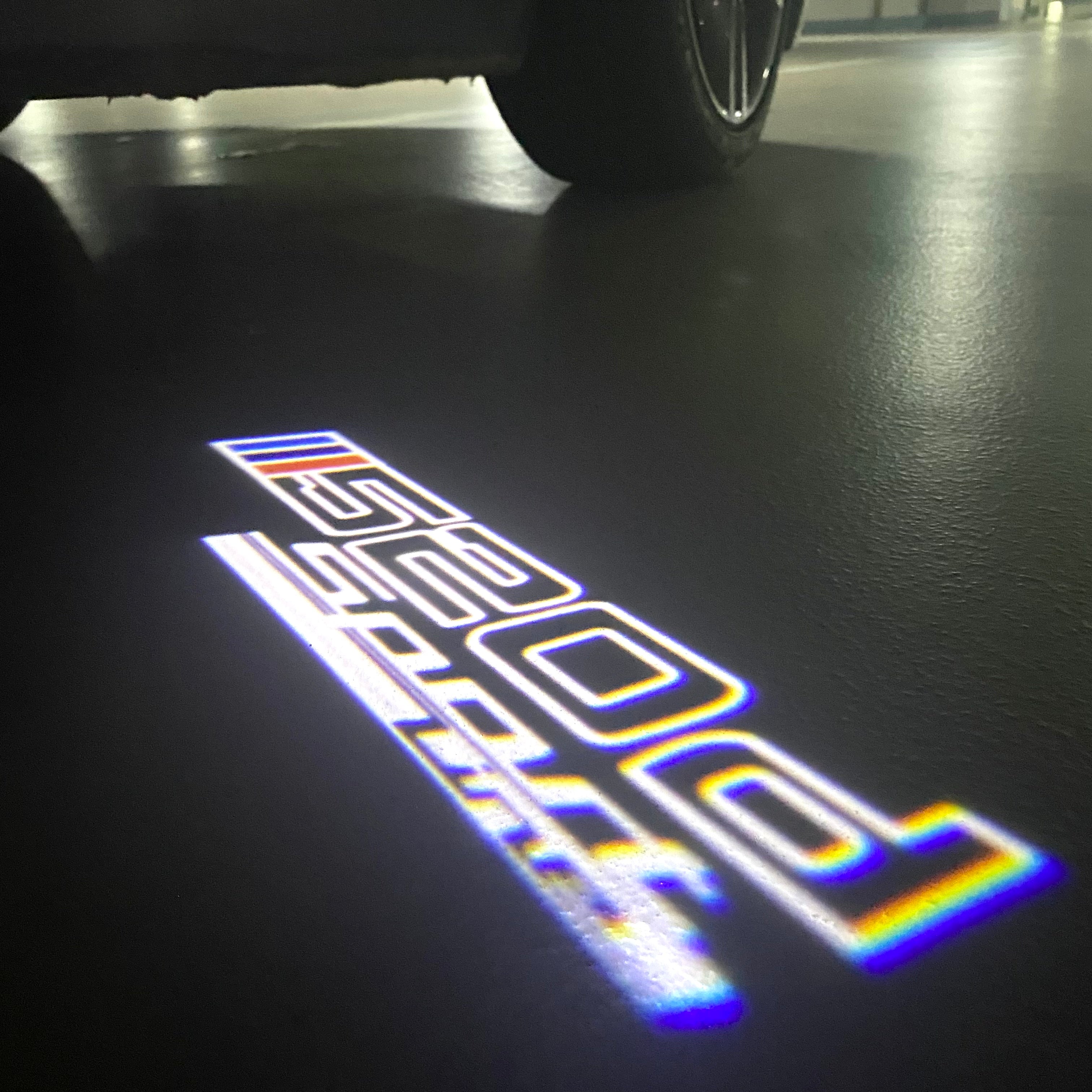 BMW 5 SERIES 520 d  LOGO PROJECTOT LIGHTS (quantity 1 = 1 sets/2 door lights) Nr.6024q60