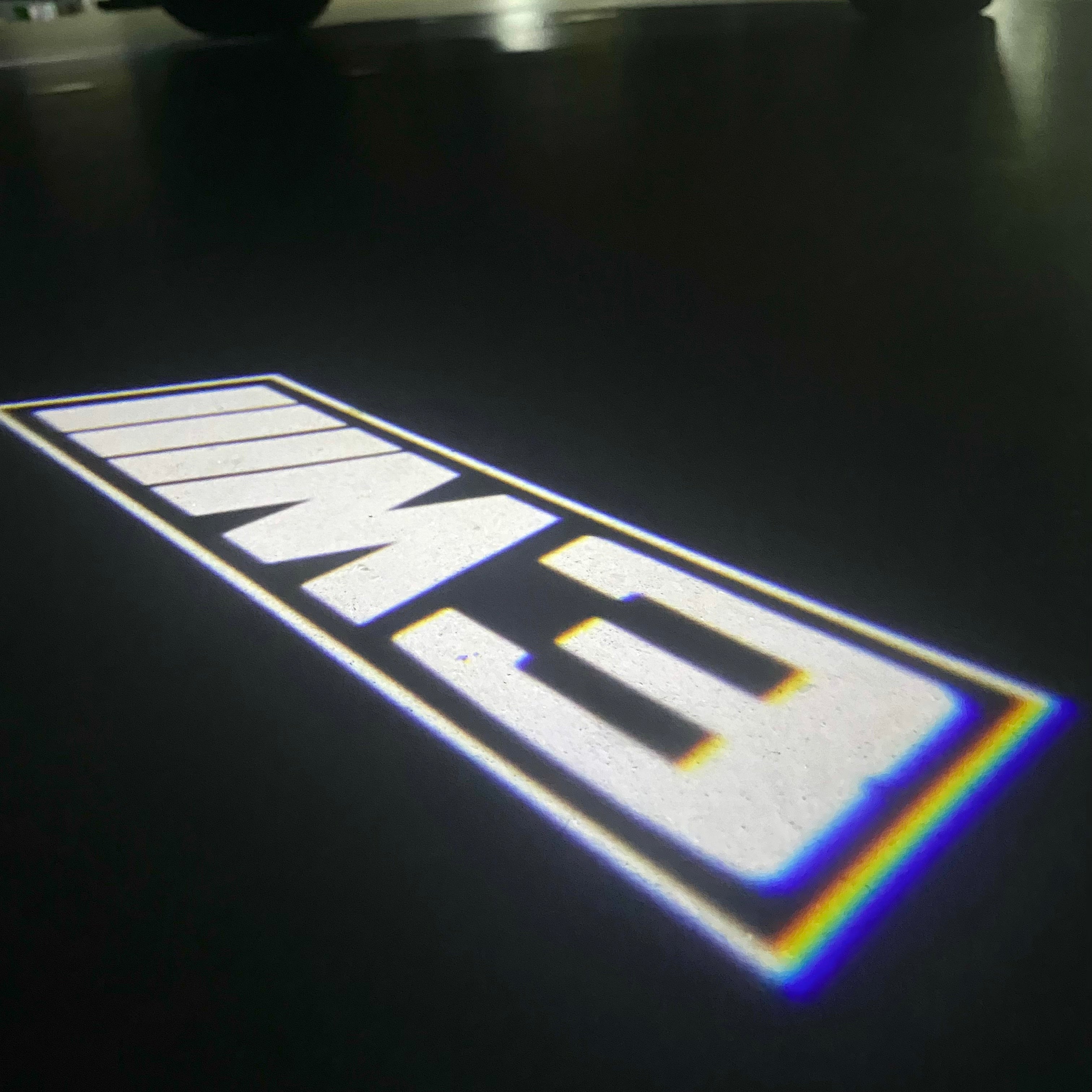 BMW 3 SERIES M3  LOGO PROJECTOT LIGHTS (quantity 1 = 1 sets/2 door lights) Nr.6024q307