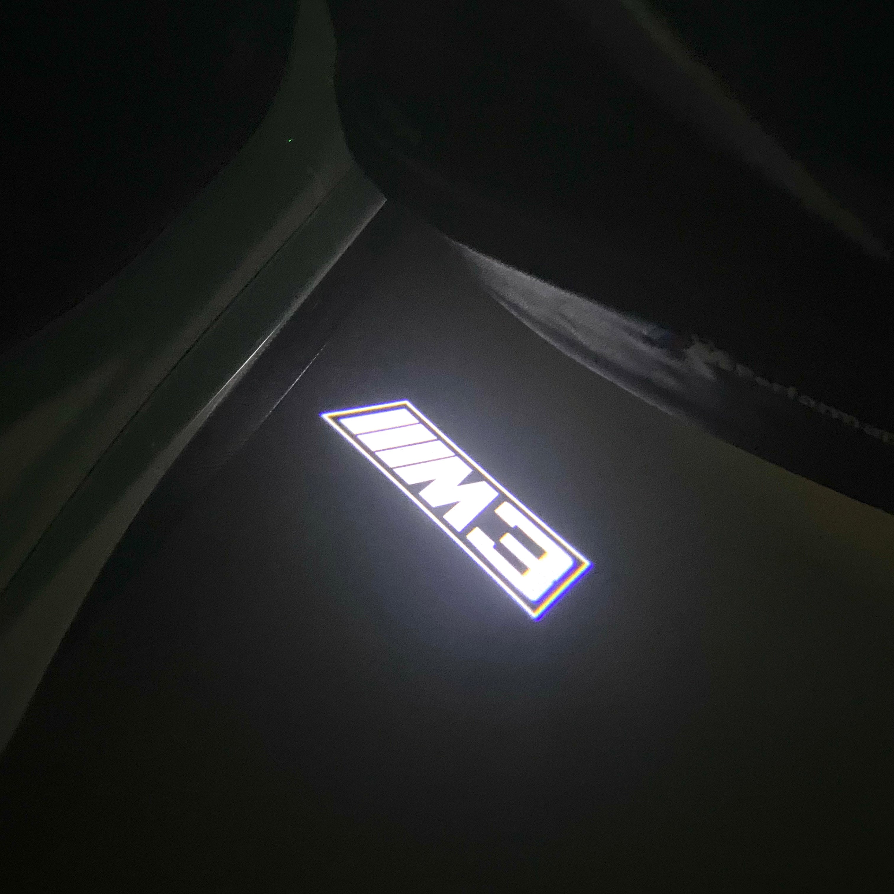 BMW 3 SERIES M3  LOGO PROJECTOT LIGHTS (quantity 1 = 1 sets/2 door lights) Nr.6024q307
