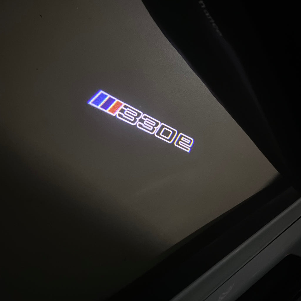 BMW 3 SERIES 330e  LOGO PROJECTOT LIGHTS (quantity 1 = 1 sets/2 door lights) Nr.6024q51