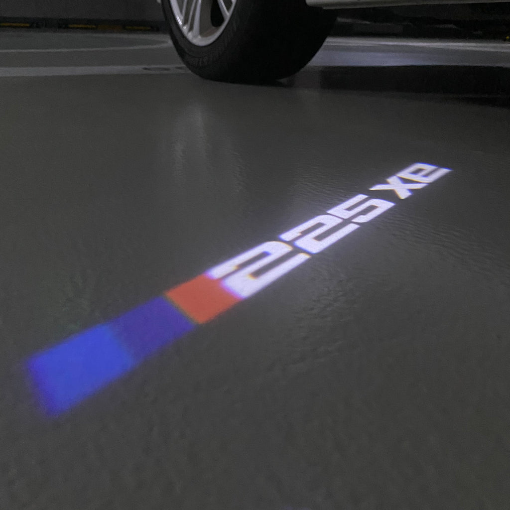 BMW M3 LOGO PROJECTOT LIGHTS Nr.24 (Menge 1 = 1 Sets/2 Türleuchten)